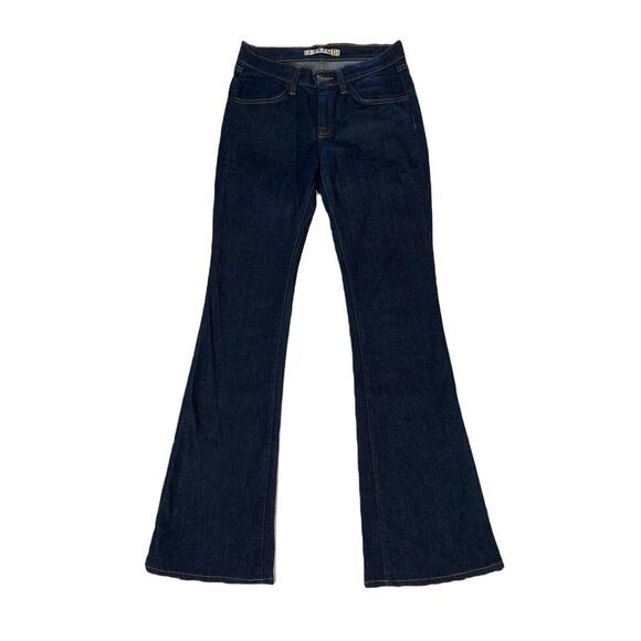J Brand Dark Denim Flare Leg Jeans Size 25 - Picture 1 of 5
